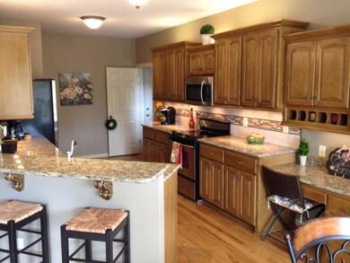 Full height pantry right off the mudroom, complete