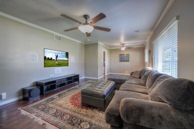 Front room w/ built in surround Sound