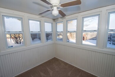Sunroom has all new windows, new carpet and is hea