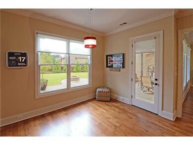 View of the Breakfast Area from the Kitchen. Light
