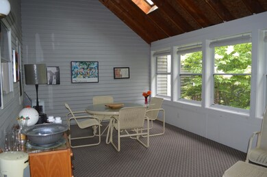 spacious porch
