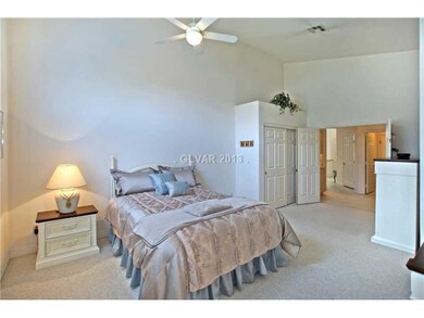 Master Bedroom. THE VAULTED CEILINGS CARRY THROUGH