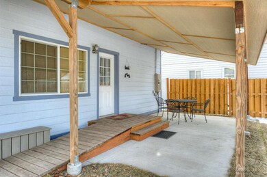 rear patio