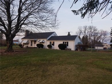 Large front yard