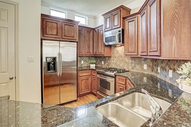 Gas range kitchen