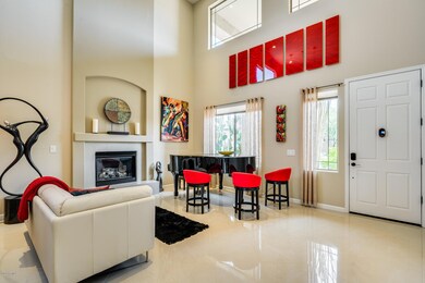 Fireplace in Living room