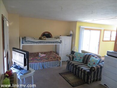 Living room in one bedroom unit