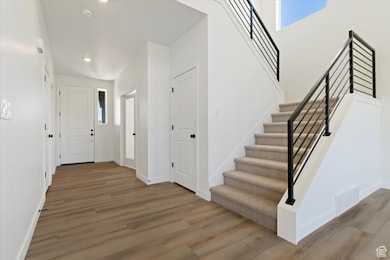 Entrance with LVP on all of main level.