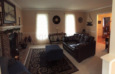 living room view