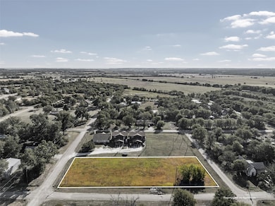 Overview of rural landscape with property boundaries highlighted