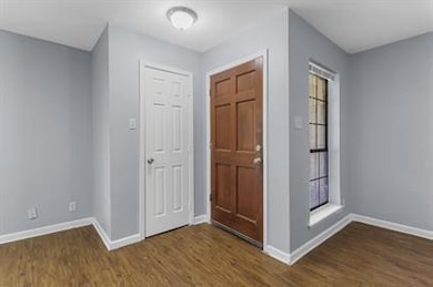 Entrance foyer with a healthy amount of sunlight a