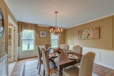 Stunning dining room right off kitchen perfect for