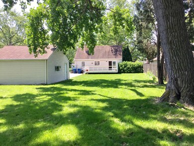 HUGE back yard!