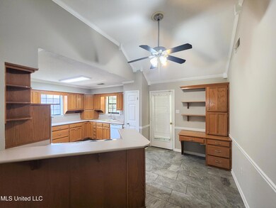 Kitchen and eat-in area