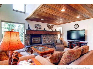 Living Room. Partially vaulted ceiling and lots of