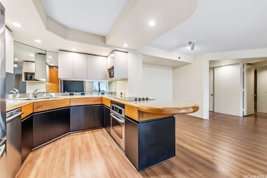 View of kitchen...