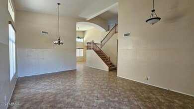 Tile throughout main floor