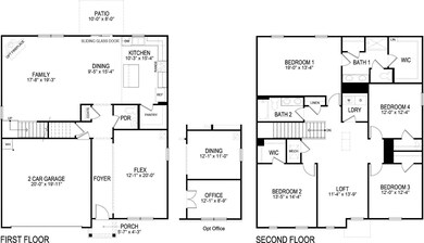 Hanover Floor Plan Horton E