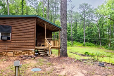 New porch area put on for main cabin