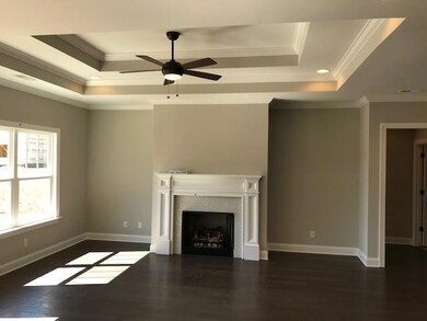 Savannah Great Room Fireplace STOCK PHOT
