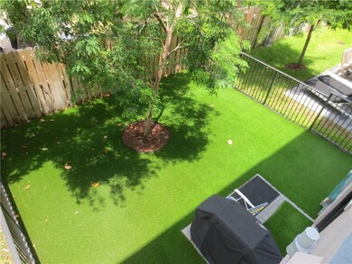 Rear Fenced Yard
