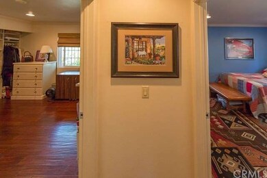 Vew of two bedrooms with Jack and Jill bathroom.