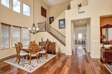 dining room and hallway