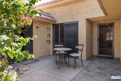 Morning coffee in the private courtyard!