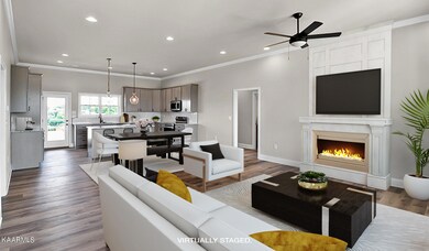 Staged Great Room