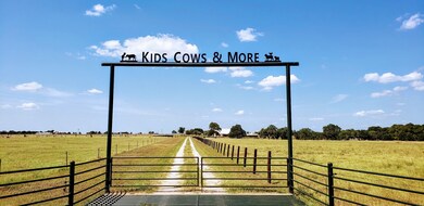 A fitting entry for a working ranch designed for h
