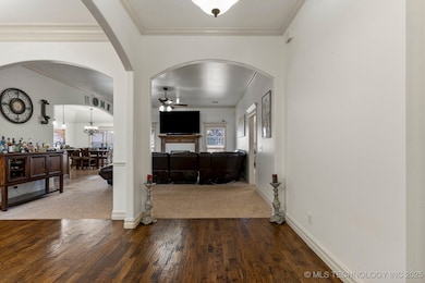 Beautiful hardwood flooring in entry and formal
