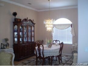 Formal dining room