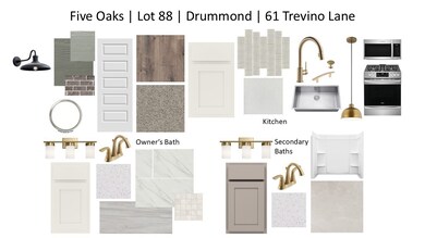 Professionally designed finishes.