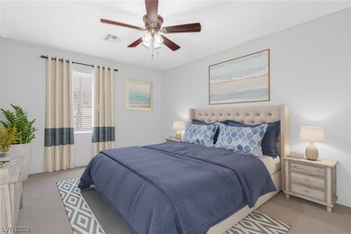 Paint color digitally changed and virtually staged