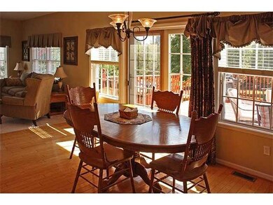 Kitchen Bright and open dinette with sliding glass