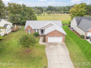 Partial brick ranch home