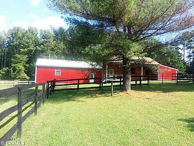 Stable/Barn - Barn with 4+ stalls, attached hay st