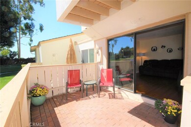 Front patio off the living room area.