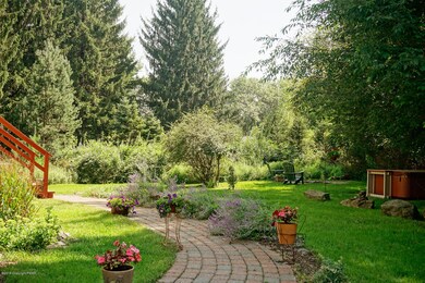 Backyard/hot tub