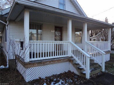Inviting front porch