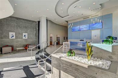 Reception featuring visible vents