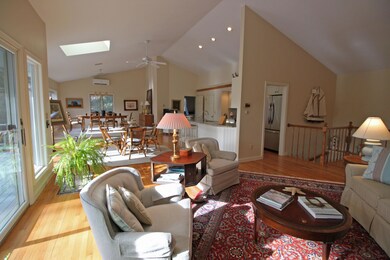 great room to kitchen and foyer