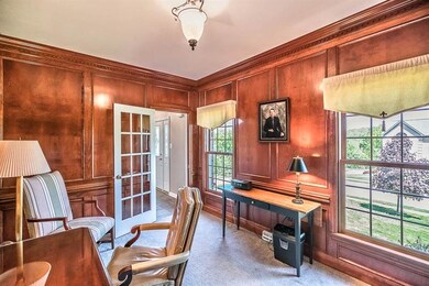 Private 1st Floor Den with Glass French Door Entry