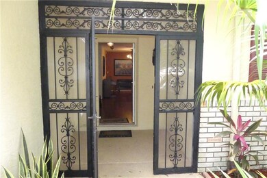 Impressive gated entry.  (adds security as well!)