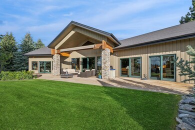 Expansive patio with covered space to enjoy all year