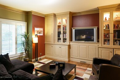 Den area off of foyer