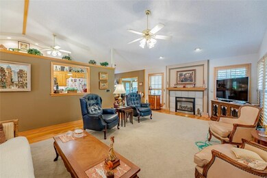 Gas log fireplace tall ceiling