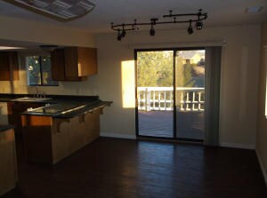 Dining room with deck access...