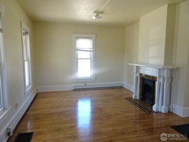 living room with fireplace