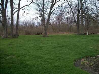 Large backyard backing up to wooded area, very pri